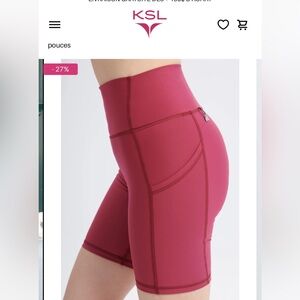 KSL Women's Berry Bike Shorts